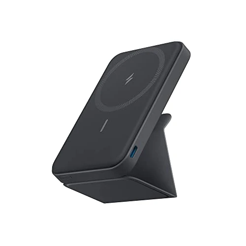 Begrenztes Angebot: Anker 622 Magnetische Kabellose Powerbank (MagGo), 5000mAh Klappbare Magnetische Powerbank mit USB-C für iPhone 17/16/15/14/13/12, Interstellar von 32.77 EUR auf 19.99 EUR (Rabatt 39%)