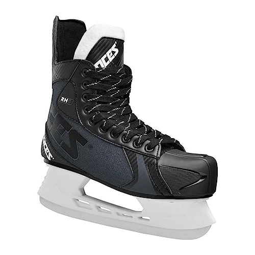 Roces Men's RH 6 Hockey Skates, 001 Black, 44