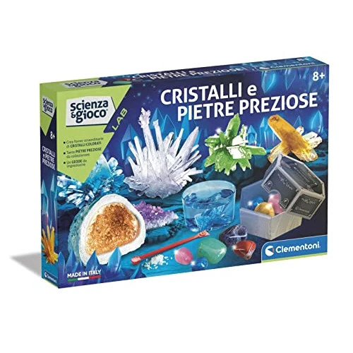 Offre limitee: Clementoni Lab Géants Et Pierres Précieuses - Laboratoire Cristaux Enfants, Expériences Science, Jeu Scientifique 8 Ans (Version en Français) - Fabriqué en Italie, Multicolore, 19314 de 32.23 EUR a 32.23 EUR (economie 0%)