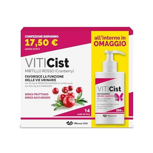 Marco Viti Vis Cist - Complément alimentaire + Nettoyant Sous-vêtements