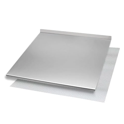 Offerta a tempo: INOXLM Spianatoia per impastare Piano da Lavoro in Acciaio Inox Varie Misure per Cucina per Bar per Ristorante per impastare con Piega ed Alzatina (70X56 Piega 2 cm Alzatina 4 cm) - 0.00% da 93.04 € a 93.04 €