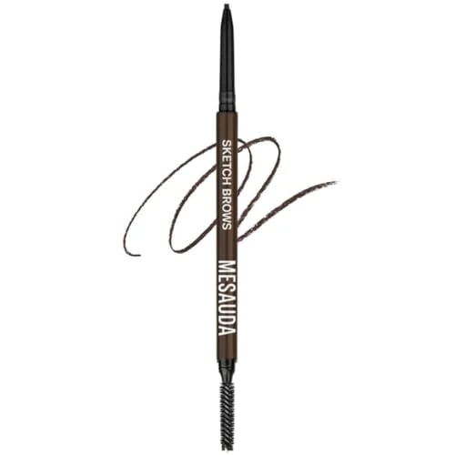 Offerta a tempo: Mesauda Sketch Brows Dark - Matita Automatica Waterproof Con Mina Slim - 38% da 14.90 € a 9.20 €