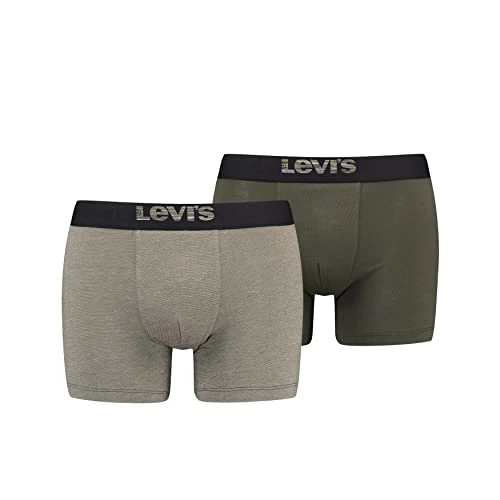 Oferta limitada: Levis Boxer, Verde (Khaki), L (Pack de 2) para Hombre de 26.95 € a 26.95 € (ahorro 0.00%)