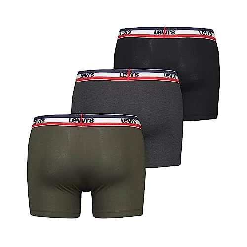 Limited-time offer: LEVIS Men's BOXER, Khaki, M (pack of 3) from 39.99 GBP to 31.99 GBP (save 20%)