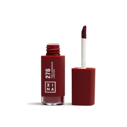 Offerta a tempo: 3INA MAKEUP - The Longwear Lipstick 276 - Rosso Siena - Rosetto Rosso Siena Chiaro con Acido per Nutrire le Labbra - Rossetto Opaco Lunga Durata Altamente Pigmentato - Vegan - Cruelty Free - 60% da 19.95 € a 7.99 €