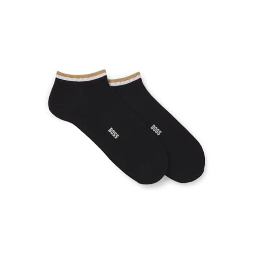 Oferta limitada: BOSS 2P AS Uni stripe CC - Calcetines para hombre con rayas en los puños, Negro1, 39-42 de 12.95 € a 12.95 € (ahorro 0.00%)
