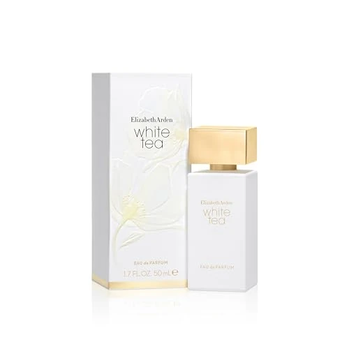 Offerta a tempo: Elizabeth Arden - White Tea, Eau de Parfum, Fragranza Floreale e Legnosa per Donna, Freschezza e Leggerezza, con Mandarino Italiano, Salvia Sclarea, Tè Bianco e Gelsomino, 50 ml - 0.00% da 27.20 € a 27.20 €