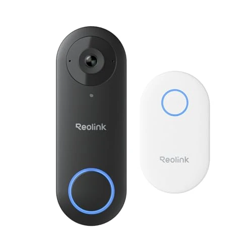 Offerta a tempo: Reolink 5MP Cablato Videocitofono PoE con Chime, Video Doorbell PoE - 42% da 119.99 € a 70.00 €