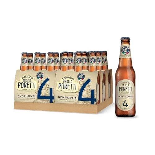 Offerta a tempo: Birrificio Angelo Poretti - Birra 4 Luppoli - 24 Bottiglie — 37% da 23,90 € a 15,12 €