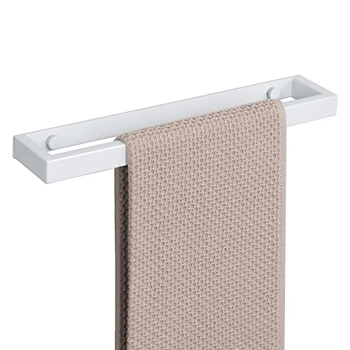 Offerta a tempo: SAYAYO Porta Asciugamani Bidet 30CM Porta Asciugamano Autoadesivo Bianco - 5% da 15.99 € a 15.19 €