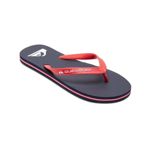Zeitlich begrenztes Angebot: Quiksilver Herren Molokai Core Sandale, Red 1, 43 EU von 20.00 € auf 17.99 € (10% Rabatt)