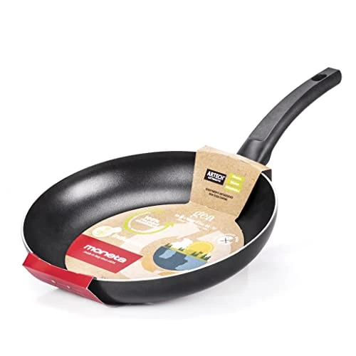 Limited-time offer: Moneta GEA Frying Pan, 28 cm, 100% Recycled Aluminium, for Any Hob Including Induction. Made in Italy from 33.04 GBP to 33.04 GBP (save 0%)