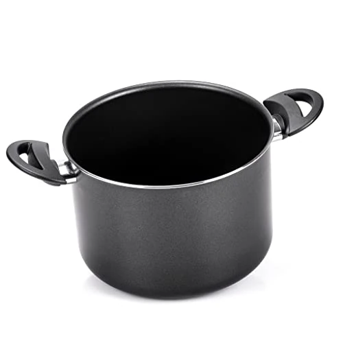 Tijdelijke aanbieding: Moneta Gea Kookpan met 2 handgrepen, 22 cm, van 100% gerecycled aluminium, voor elke kookplaat, inclusief inductie, gemaakt in Italië van 48.94 EUR naar 31.81 EUR (korting 35%)