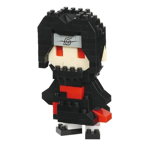 Nanoblock - Naruto Shippuden - Itachi Uchiha, Kit de construcción de la Serie de Personajes de nanoblock