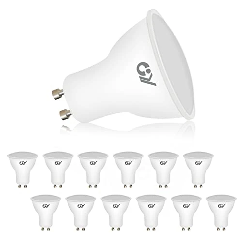 Limitiertes Angebot: GY GU10 LED Neutralweiss Lampe,8W 4000K 800 Lumen Neutralweiß Glühbirnen,Ersetzt 80W Leuchtmittel,Abstrahlwinkel 120° Reflektorlampen Nicht Dimmbar Birnen,12 stück(1er Pack) [Energieklasse E] von 21.99 EUR auf 21.99 EUR (Spare 0%)