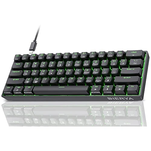Beperkte aanbieding: DIERYA DK61se Gaming Toetsenbord,60% Mechanisch Toetsenbord met Red Linear Switch,Ultra-compacte MiMi 61 Toetsen, Anti-Ghosting,Type C-Datakabel, Amerikaanse Lay-Out voor pc,Windows van 29.99 EUR naar 25.49 EUR (besparing 15%)