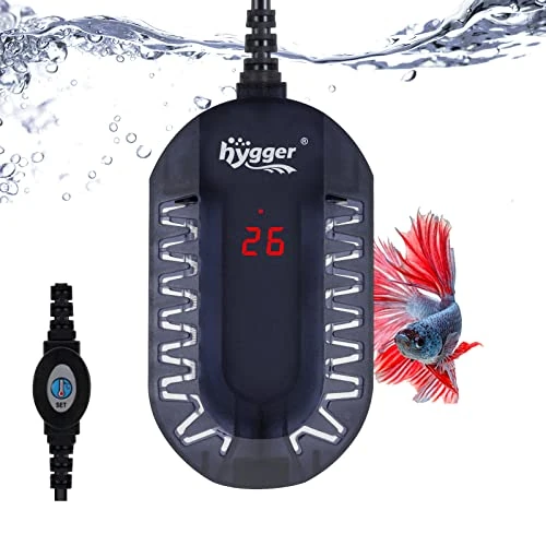 Oferta limitada: Hygger Calentador de Acuario, Calentador de Agua Acuario 100w Ajustable Calentador Rápido para con Controlador Externo Y Termómetro Integrado para 25–50L Acuario de 24.99 € a 24.99 € (ahorro 0.00%)