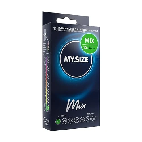 Offerta a tempo: My.Size Mix Preservativi misura 1, 47 mm — 24% da 9,95 € a 7,55 €