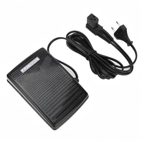 Tijdelijke aanbieding: Fyearfly Naaimachine-voetpedaal, 200 V naaimachine-voetpedaal met netsnoer, vervanging voor Sing 974 naaimachines van 16.69 € naar 16.69 € (0.00% korting)