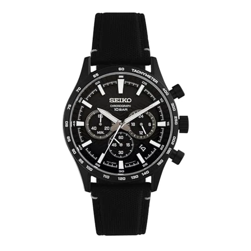 Offerta a tempo: Seiko Orologio Cronografo al Quarzo Uomo con Cinturino in Nylon SSB417P1 - 39% da 380.00 € a 229.99 €