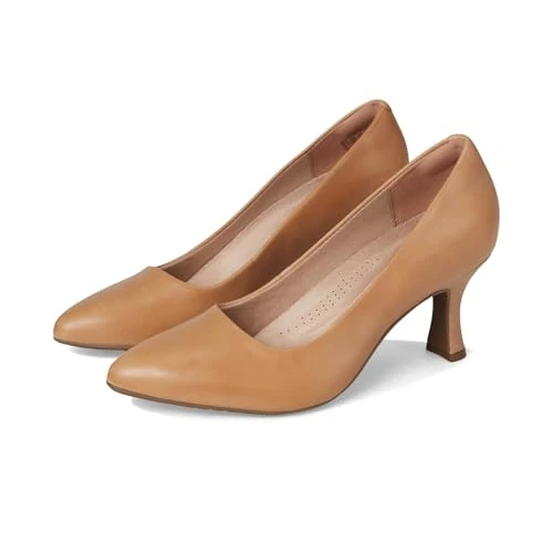 Offerta a tempo: Clarks Kataleyna Gem Pump da Donna, Calda Pelle Beige, 40 EU - 0.00% da 63.95 € a 63.95 €