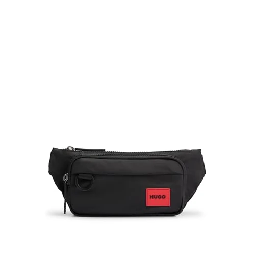 Offerta a tempo: HUGO Ethon 2.0N_Bumbag N uomo Belt Bag, Black2 - 23% da 110.00 € a 84.37 €