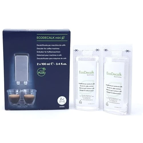 Limited-time offer: Compatible with De Longhi Ecodecalk Descaler 2 x 100 ml Liquid for Espresso Coffee Machines Caffe Magnifica from 16.60 £ to 16.60 £ (save 0.00%)