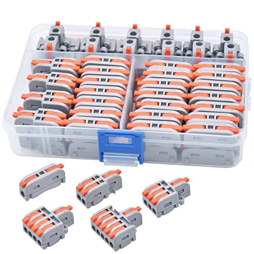 Offre limitée : XALXMAW 62 Pièces Electrical connector kit with lever, Connecteur électrique Compact Avec Levier de Fonctionnement, Peut être Librement Combiné de 26.98 € à 26.98 € (0.00% de remise)