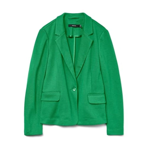 Vero Moda Kobiety Vmjulia Ls Dnm Noos Blezer, Zielony, 42