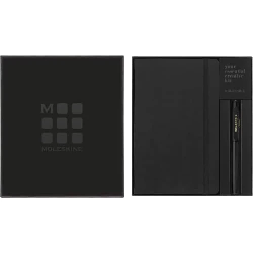 期間限定オファー: Moleskine Classic Notebook and Kaweco Roller Pen Bundle, Large, Ruled, Black, Hard Cover (5 x 8.25) 通常価格 51.90 JPY セール価格 44.09 JPY (割引 15%)