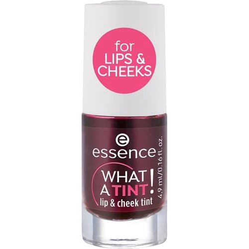 Offerta a tempo: essence Make-up WHAT A TINT! tinta labbra e guance vegano (4.9ml) - 33% da 4.19 € a 2.80 €