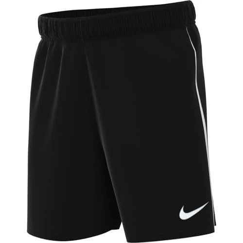 Offre limitée : Nike Unisex Kids Knit Soccer Shorts Y NK DF LGE Knit III Short K, Black/White/White, DR0968-010, S de 19.99 € à 18.22 € (9% de remise)