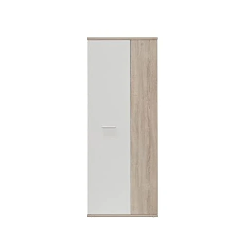 AVANTI TRENDSTORE -Feena Mehrzweckschrank aus laminiertem Holz, mit 2 Flügeltüren und Inneneinteilungen, in verschiedenen Farben erhältlich, Maße LAP 68,9 x 179,1 x 34,8 cm