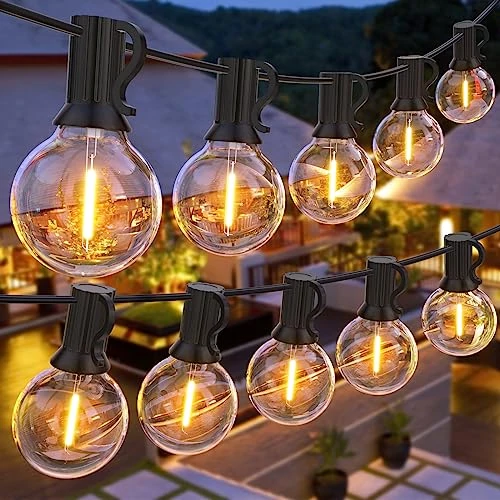 GPATIO Outdoor Festoon Lights Mains Powered 30M/100FT,-EU