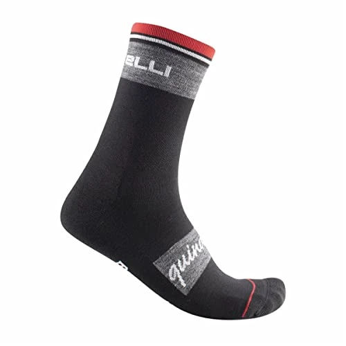 CASTELLI 4522533-010 QUINDICI S MER SOCK Socks Men's BLACK Size L/XL