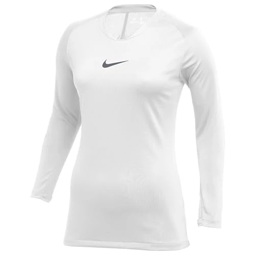 Offerta a tempo: NIKE AV2610-100 Dri-Fit Park First Layer T-Shirt Donna White/Cool Grey XL - 33% da 27.99 € a 18.72 €