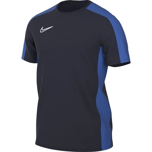 Tijdelijke aanbieding: Nike Heren Short Sleeve Top M Nk Df Acd23 Top Ss, Obsidiaan/Koningsblauw/Wit, DR1336-451, S van 24.99 € naar 23.57 € (6% korting)