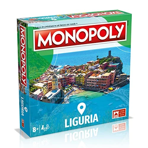 Winning Moves - The Most Beautiful Villages Of Italy, Liguria, Italian edition, villages |