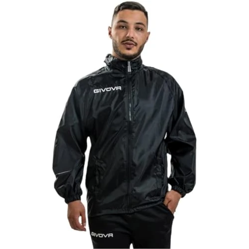 Tijdelijke aanbieding: givova Rain Basico Regenjas, uniseks, volwassenen, 1 stuk, Zwart, 3XL van 20.97 € naar 20.97 € (0.00% korting)