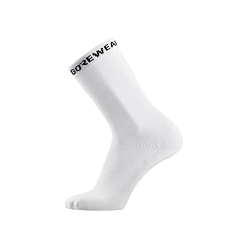 Offerta a tempo: GORE WEAR Essential Socks, Calze Unisex - Adulto, Bianco, 47-49 - 39% da 17.95 € a 10.95 €
