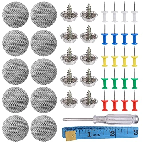 Oferta limitada: Zocipro Chinchetas Techo Coche, 65Pcs Botones Reparación Techo Coche de 11.99 € a 10.99 € (ahorro 8%)