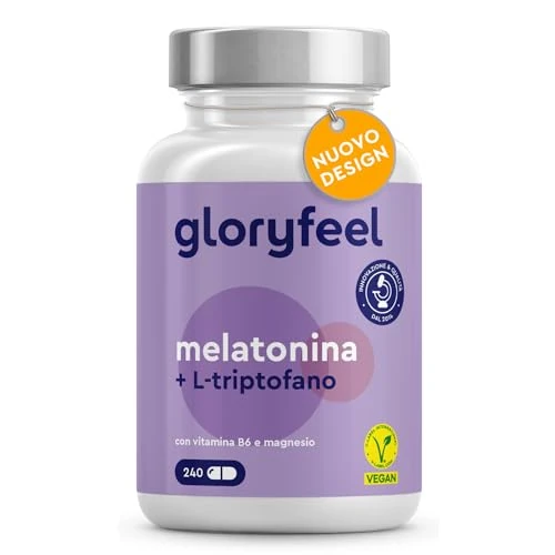 Offerta a tempo: Melatonina 0,5mg + L-Triptofano 250 mg Complex, 240 Capsule — 25% da 19,99 € a 14,99 €
