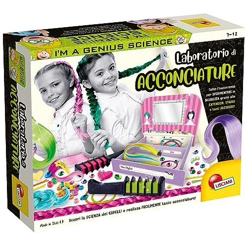 Offerta a tempo: Lisciani x Im a Genius - Laboratorio di Acconciature — 54% da 16,99 € a 7,87 €