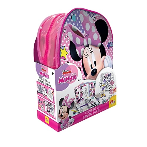 Offerta a tempo: LISCIANI- Minnie Zainetto Coloring e Drawing School, Zaino — 36% da 24,99 € a 15,99 €