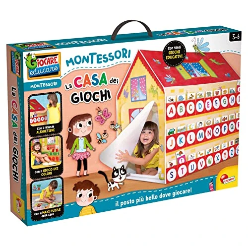 Tijdelijke aanbieding: Lisciani Giochi - Montessori Mijn Huis voor Educatieve Spellen van 41.46 € naar 41.46 € (0.00% korting)