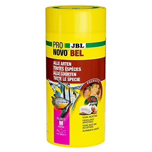 Offerta a tempo: JBL PRONOVO BEL FLAKES - Mangime principale per tutti i pesci d'acquario da 8 a 20 cm — 8% da 16,00 € a 14,80 €