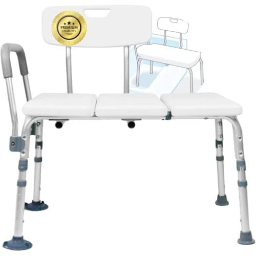 Offerta a tempo: OrtoPrime Sedile per Vasca da Bagno per Anziani – Sedia per Vasca da Bagno Sicura – Seduta Vasca da Bagno Anziani Regolabile – Sgabello per Doccia - 18% da 84.89 € a 69.70 €