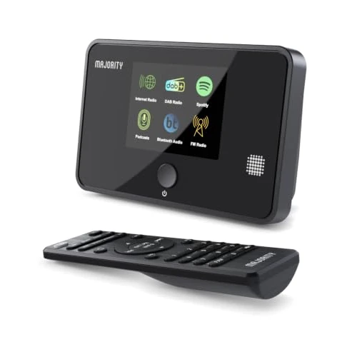 Limited-time offer: MAJORITY Robinson 2 Internet Radio Adapter, WiFi, DAB+ & FM, 5.2 Bluetooth from 79.99 £ to 79.99 £ (save 0.00%)