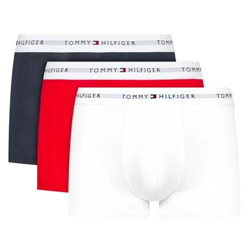 Offerta a tempo: Tommy Hilfiger Pantaloncini Boxer Uomo Confezione da 3 Intimo — 40% da 39,90 € a 23,99 €