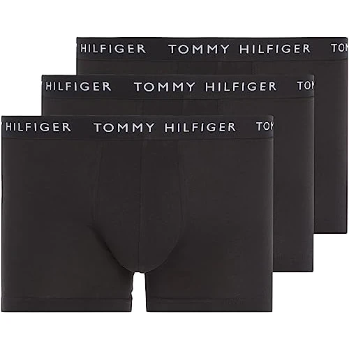 Offerta a tempo: Tommy Hilfiger Uomo Pantaloncini Boxer Confezione da 3 Intimo — 17% da 39,90 € a 33,29 €